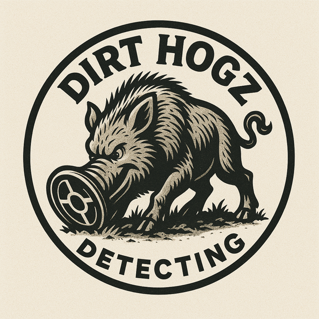 Original Dirt Hogz Detecting hog and metal detector logo